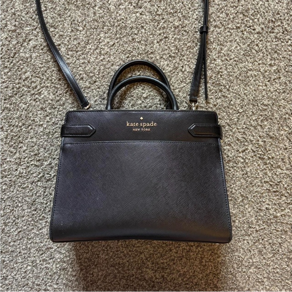 Kate space Staci black medium purse